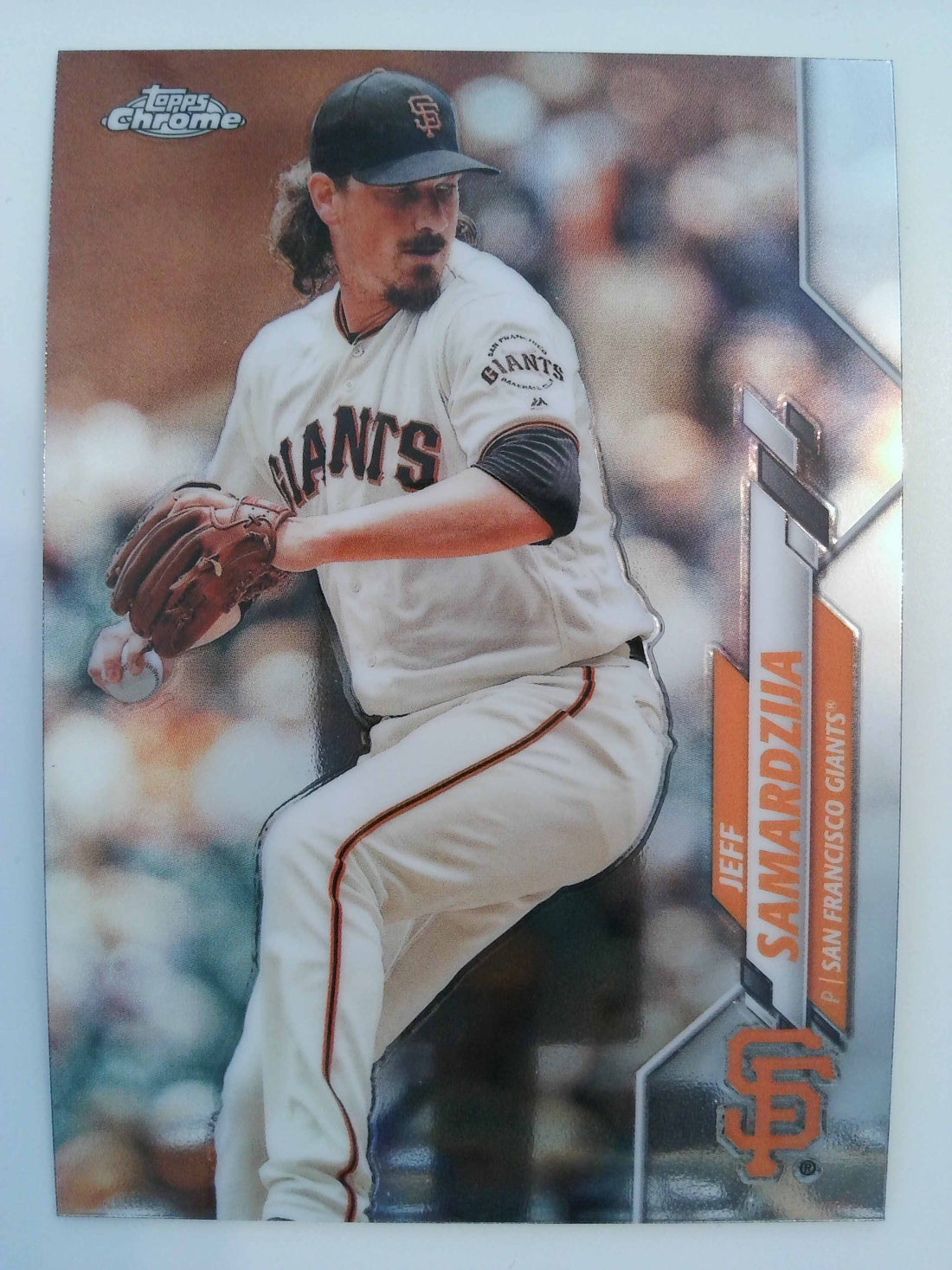 2020 Topps Chrome Baseball Jeff Samardzija #197