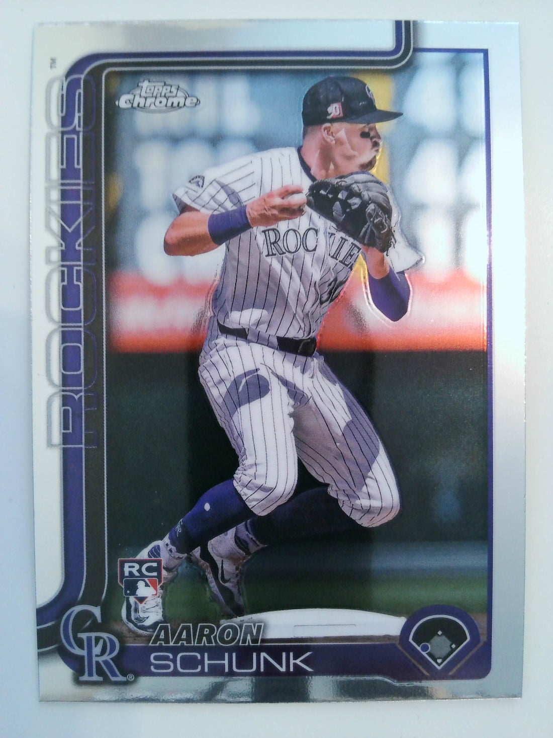 2025 Topps Chrome Baseball Aaron Schunk #238 Rookie