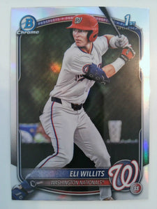 2025 Bowman Draft Baseball Chrome Refractor Eli Willits #BDC-1