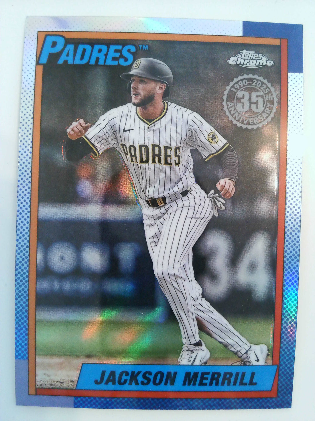 2025 Topps Chrome Update Baseball 1990 Topps Chrome Jackson Merrill #90CU-5