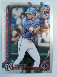 2025 Topps Chrome Update Baseball Daylen Lile #USC146 Rookie