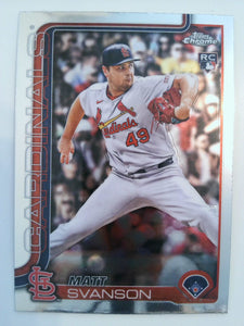 2025 Topps Chrome Update Baseball Matt Svanson #USC5 Rookie