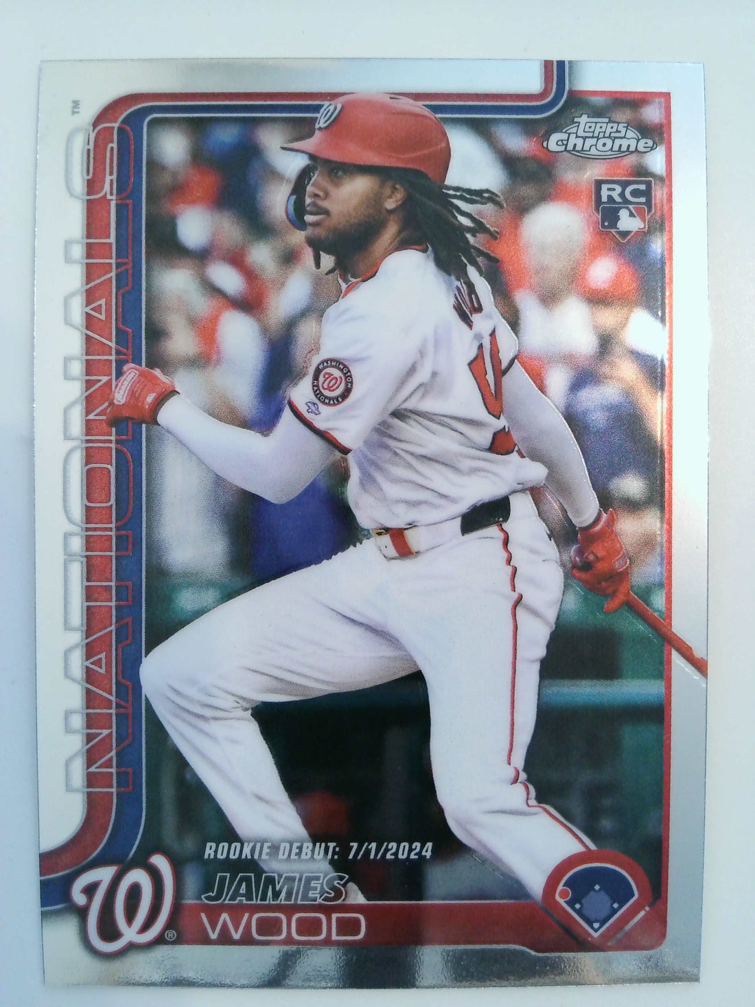 2025 Topps Chrome Update Baseball James Wood #USC95