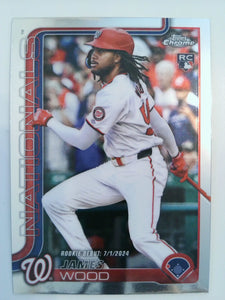 2025 Topps Chrome Update Baseball James Wood #USC95