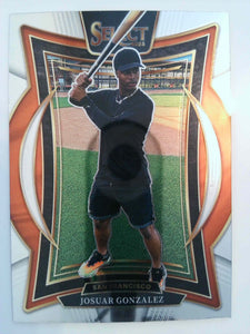 2025 Panini Select Baseball Josuar Gonzalez #7