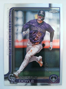 2025 Topps Chrome Baseball Brenton Doyle #118