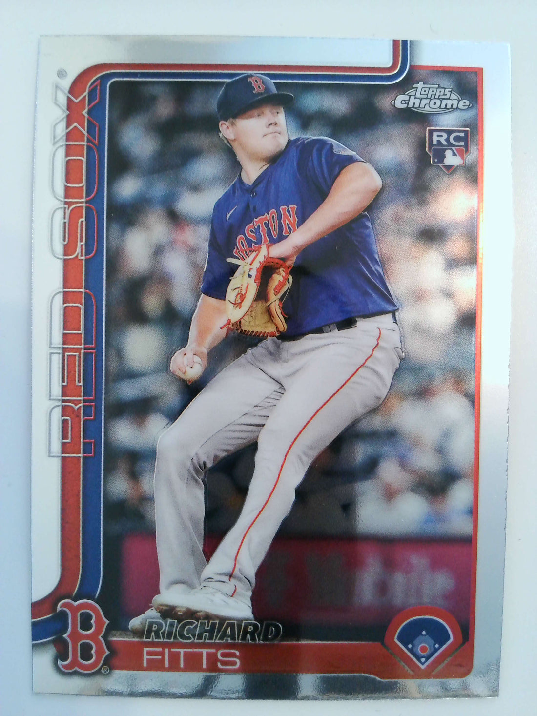 2025 Topps Chrome Baseball Richard Fitts #72 Rookie