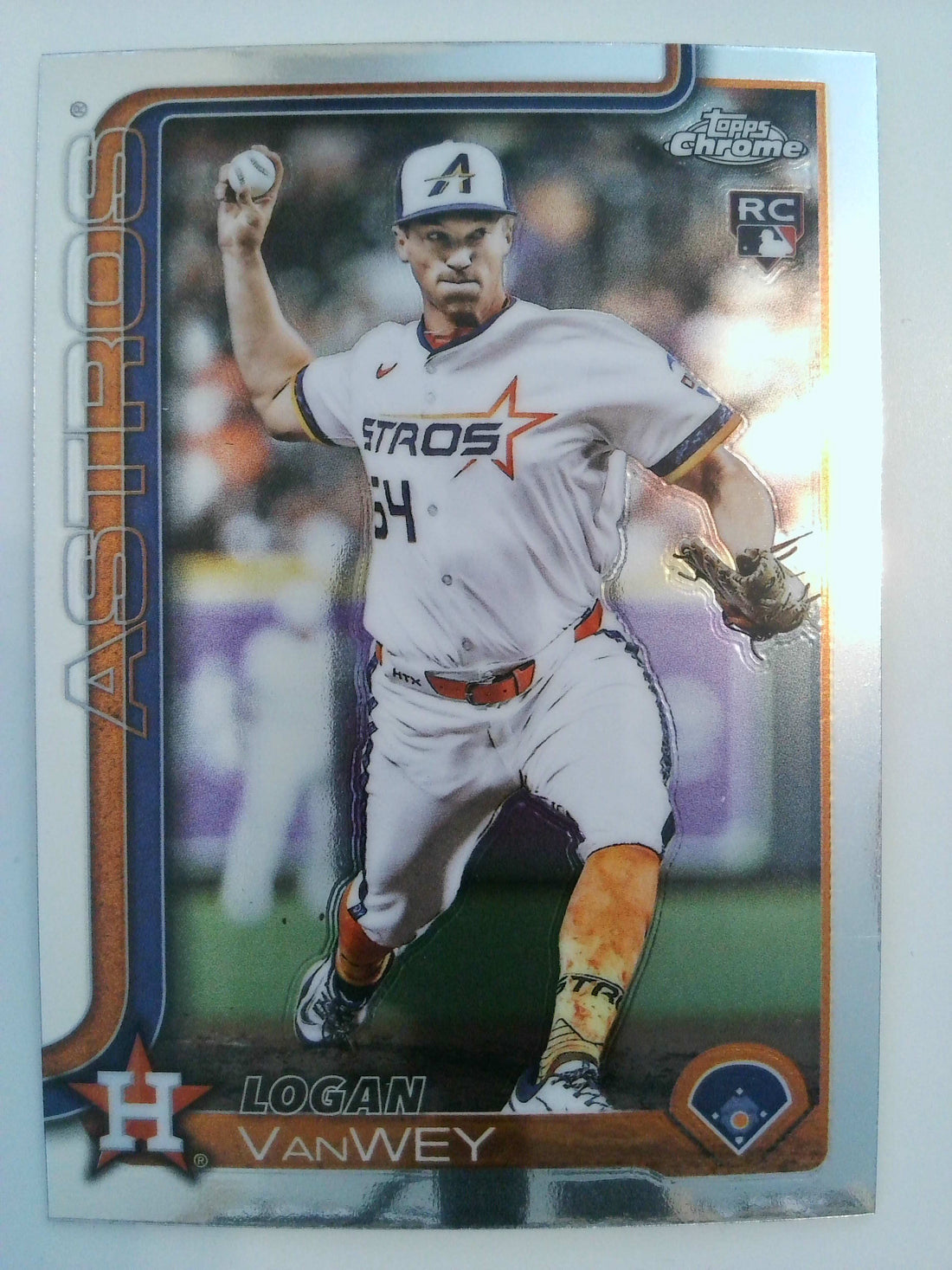 2025 Topps Chrome Update Baseball Logan VanWey #USC141 Rookie