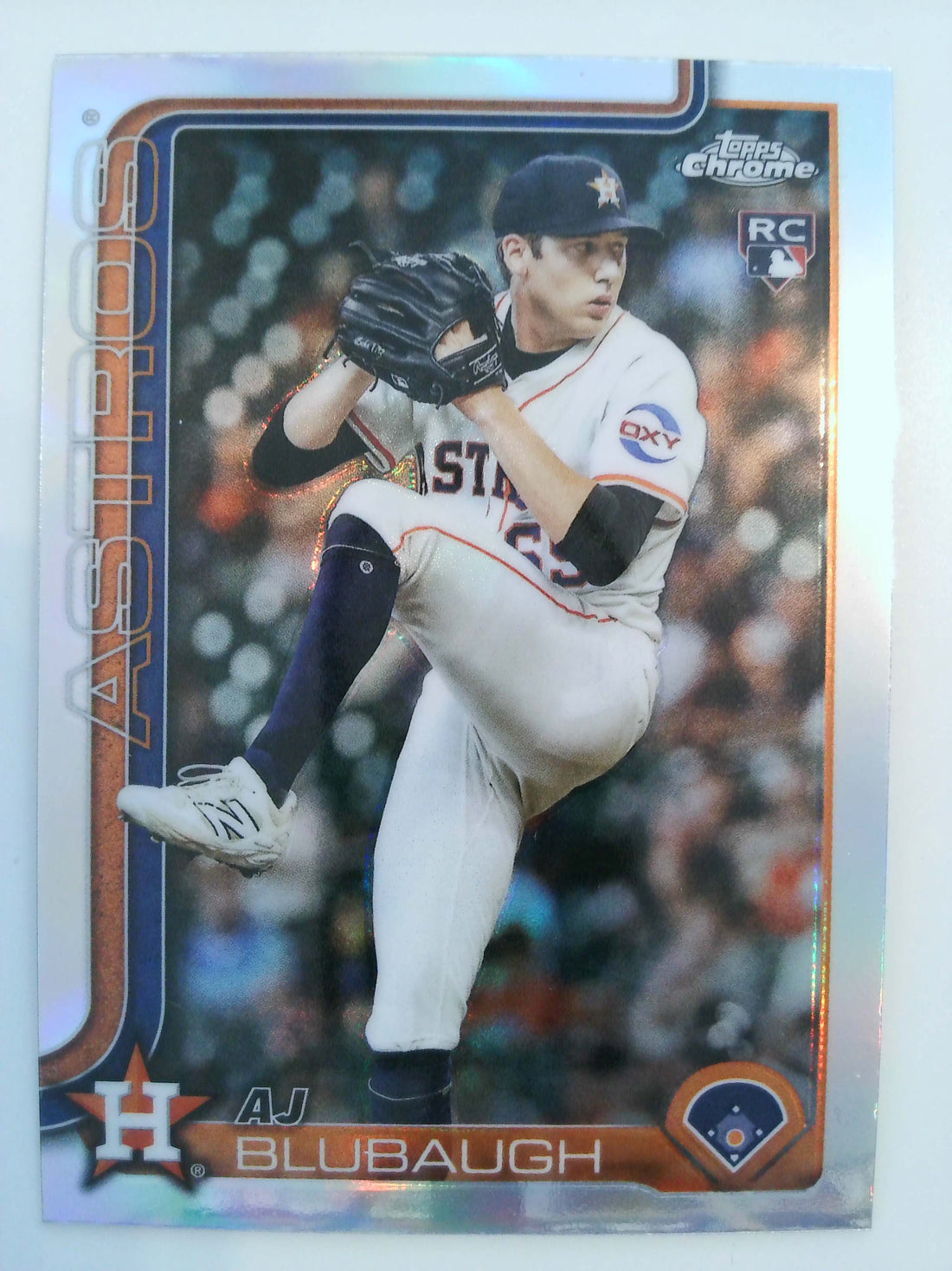 2025 Topps Chrome Update Baseball Refractors AJ Blubaugh #USC163 Rookie