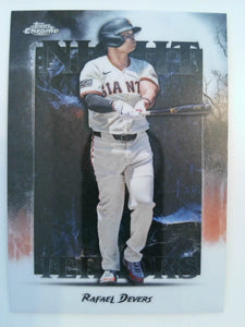 2025 Topps Chrome Update Baseball Night Terrors Rafael Devers #NT-22