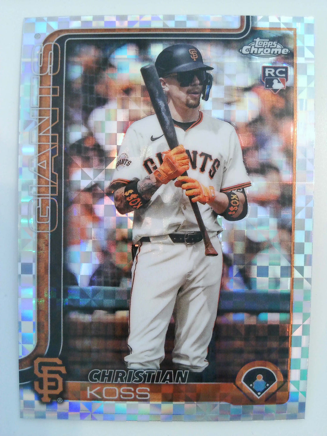 2025 Topps Chrome Update Baseball X-Fractors Christian Koss #USC26 Rookie