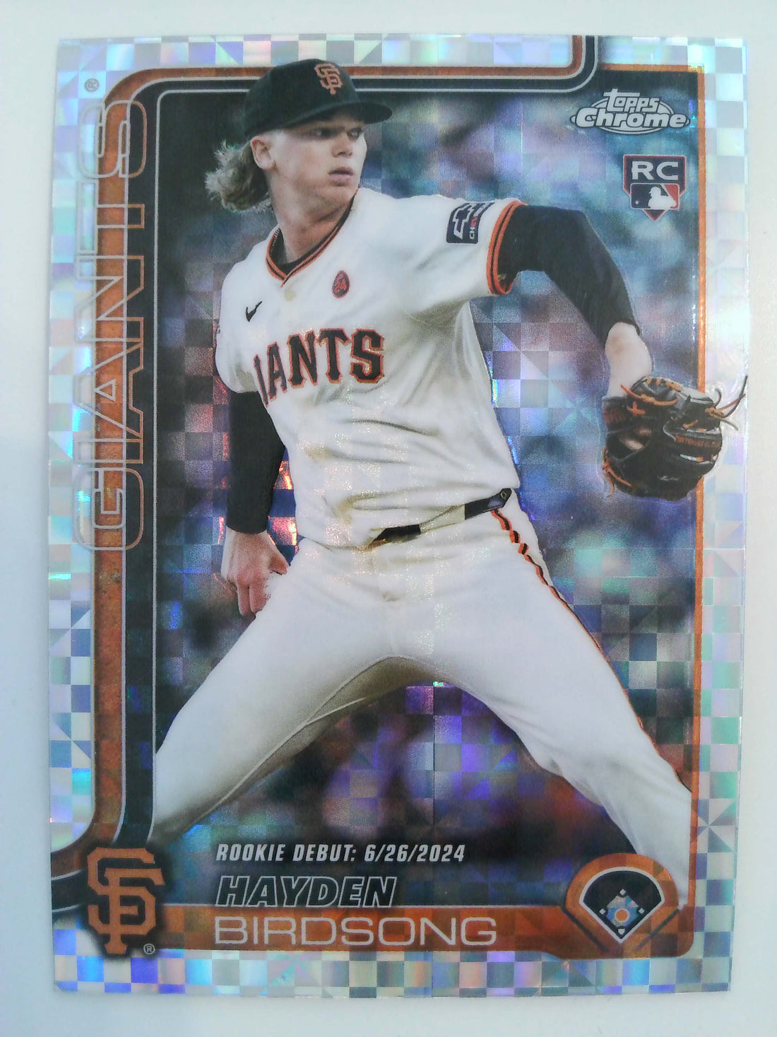 2025 Topps Chrome Update Baseball X-Fractors Hayden Birdsong #USC159