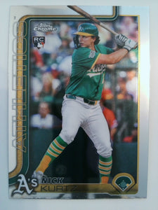 2025 Topps Chrome Update Baseball Nick Kurtz #USC178 Rookie
