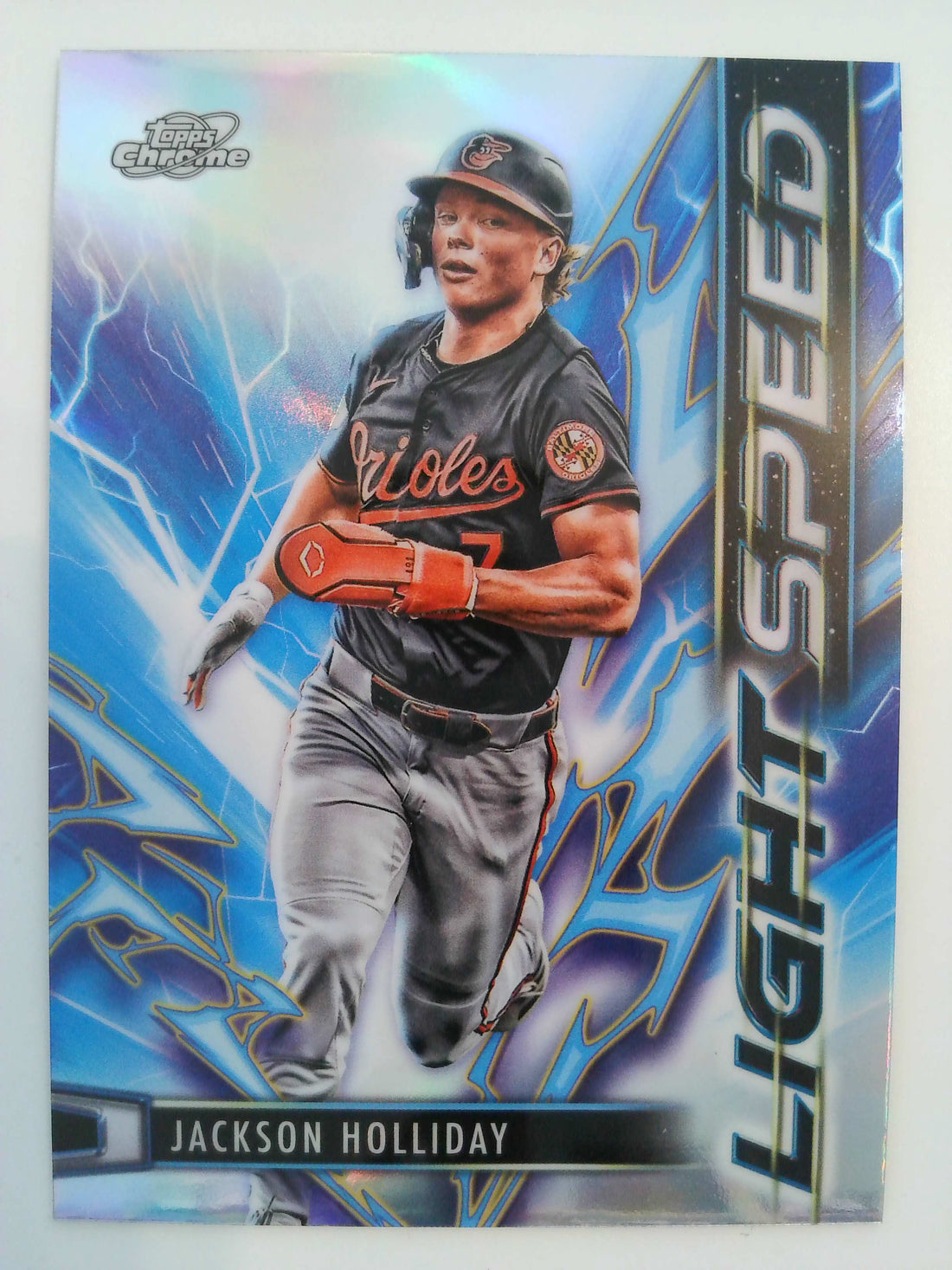 2025 Topps Chrome Cosmic Baseball Light Speed Jackson Holliday #LS-11