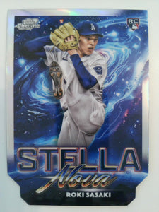 2025 Topps Chrome Cosmic Baseball Stella Nova Roki Sasaki #SN-12