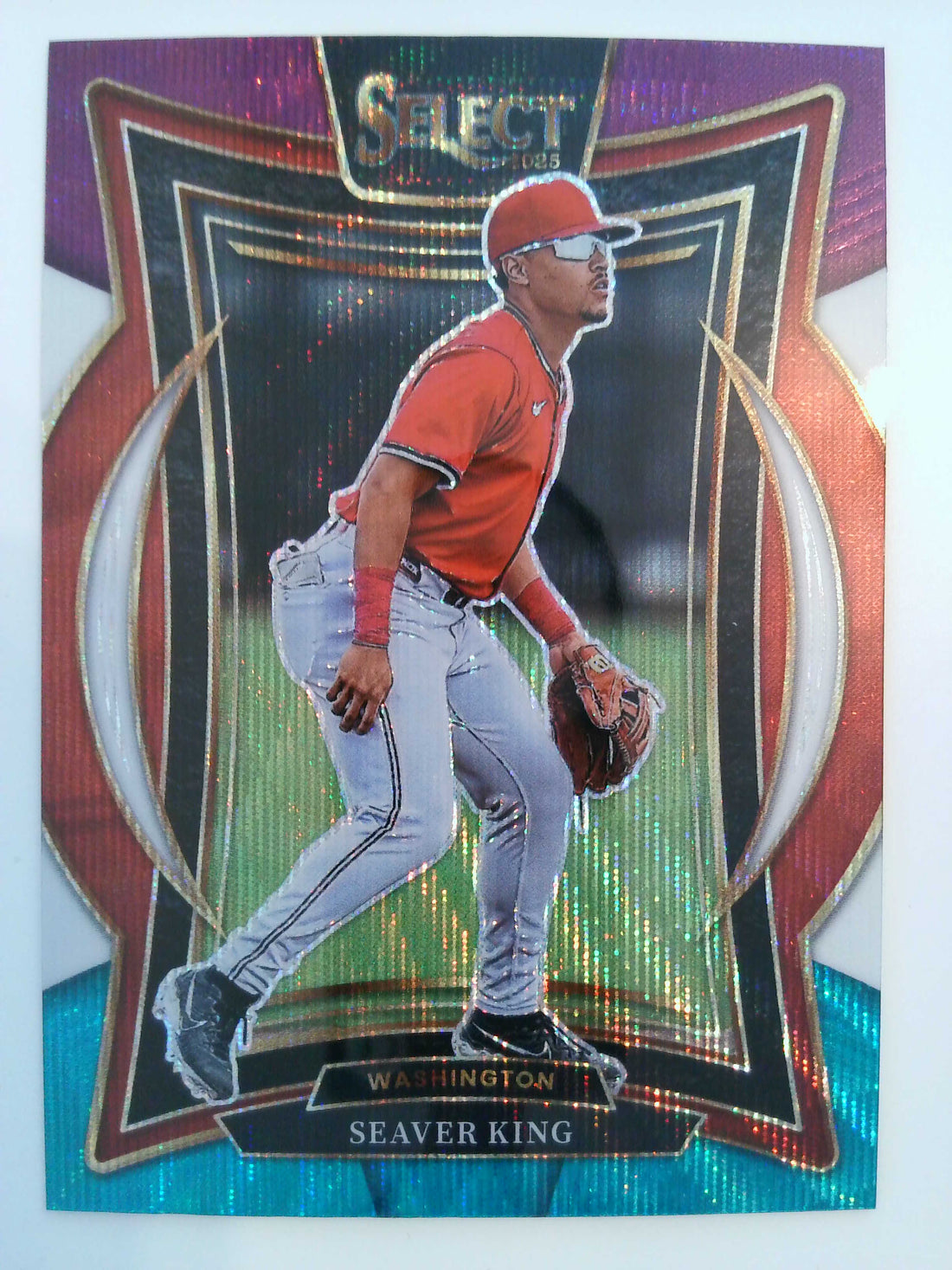 2025 Panini Select Baseball Tri-Color Prizms Seaver King #38
