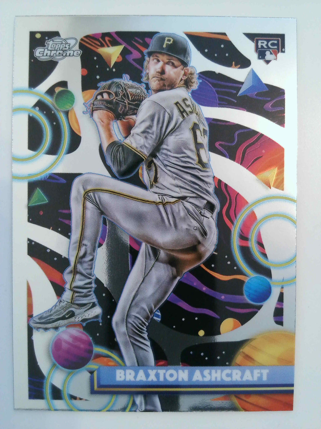 2025 Topps Chrome Cosmic Baseball Braxton Ashcraft #62 Rookie