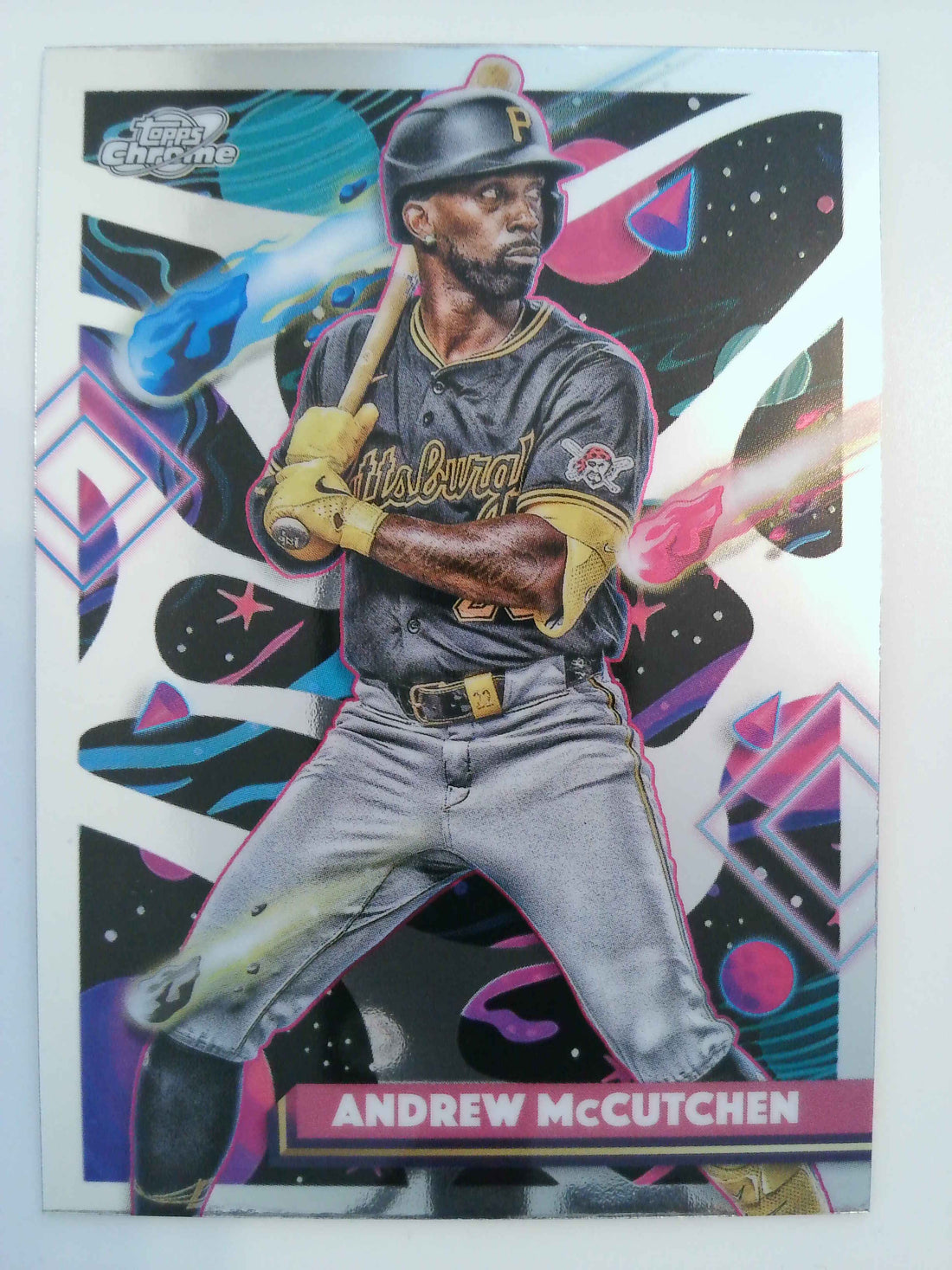 2025 Topps Chrome Cosmic Baseball Andrew McCutchen #117
