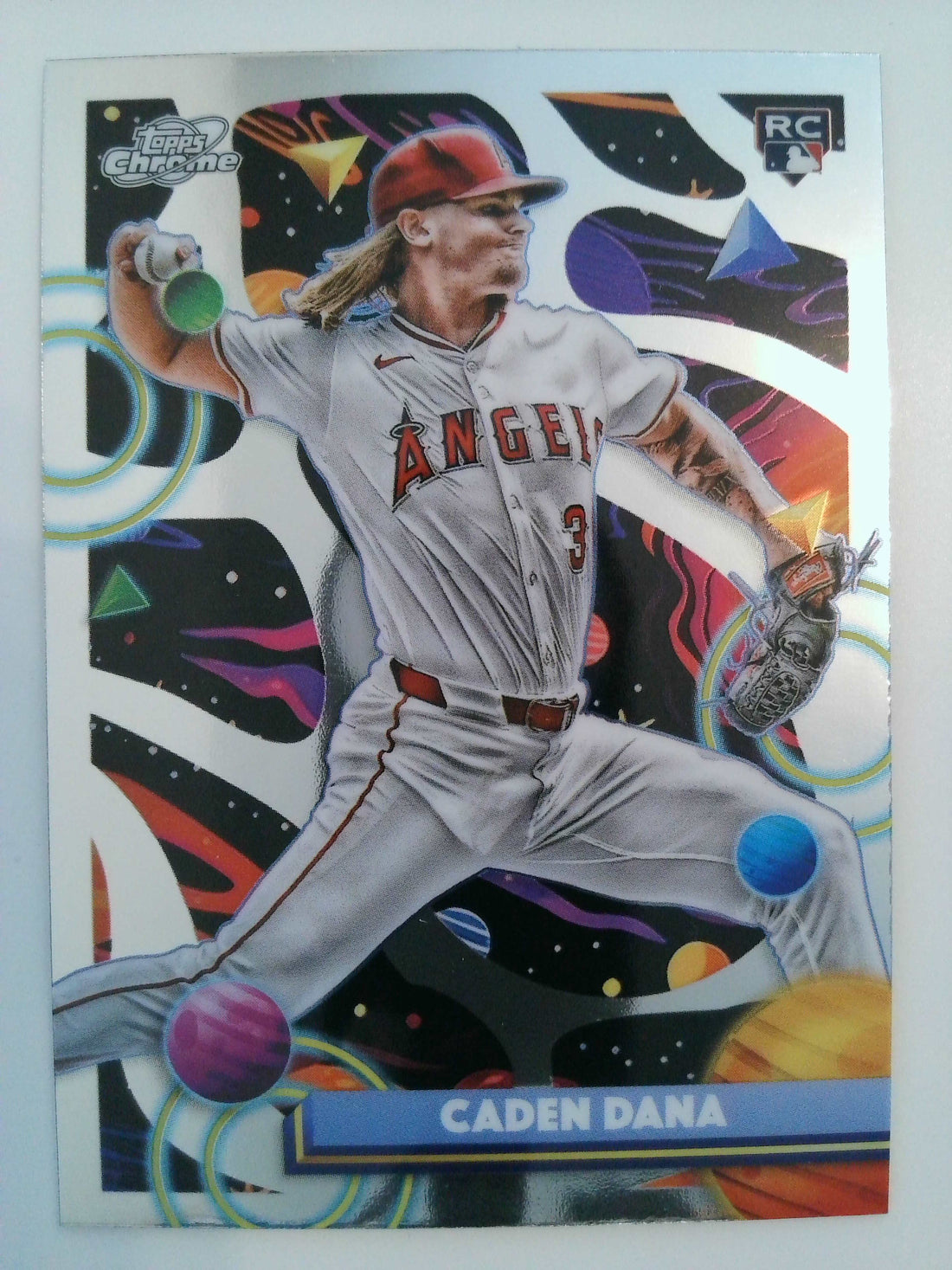2025 Topps Chrome Cosmic Baseball Caden Dana #140 Rookie