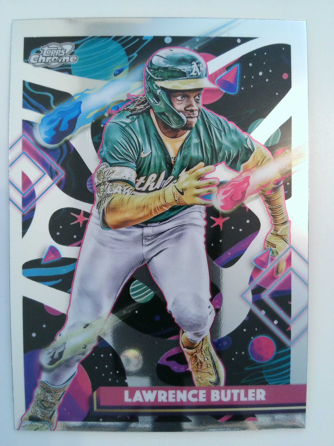 2025 Topps Chrome Cosmic Baseball Lawrence Butler #80
