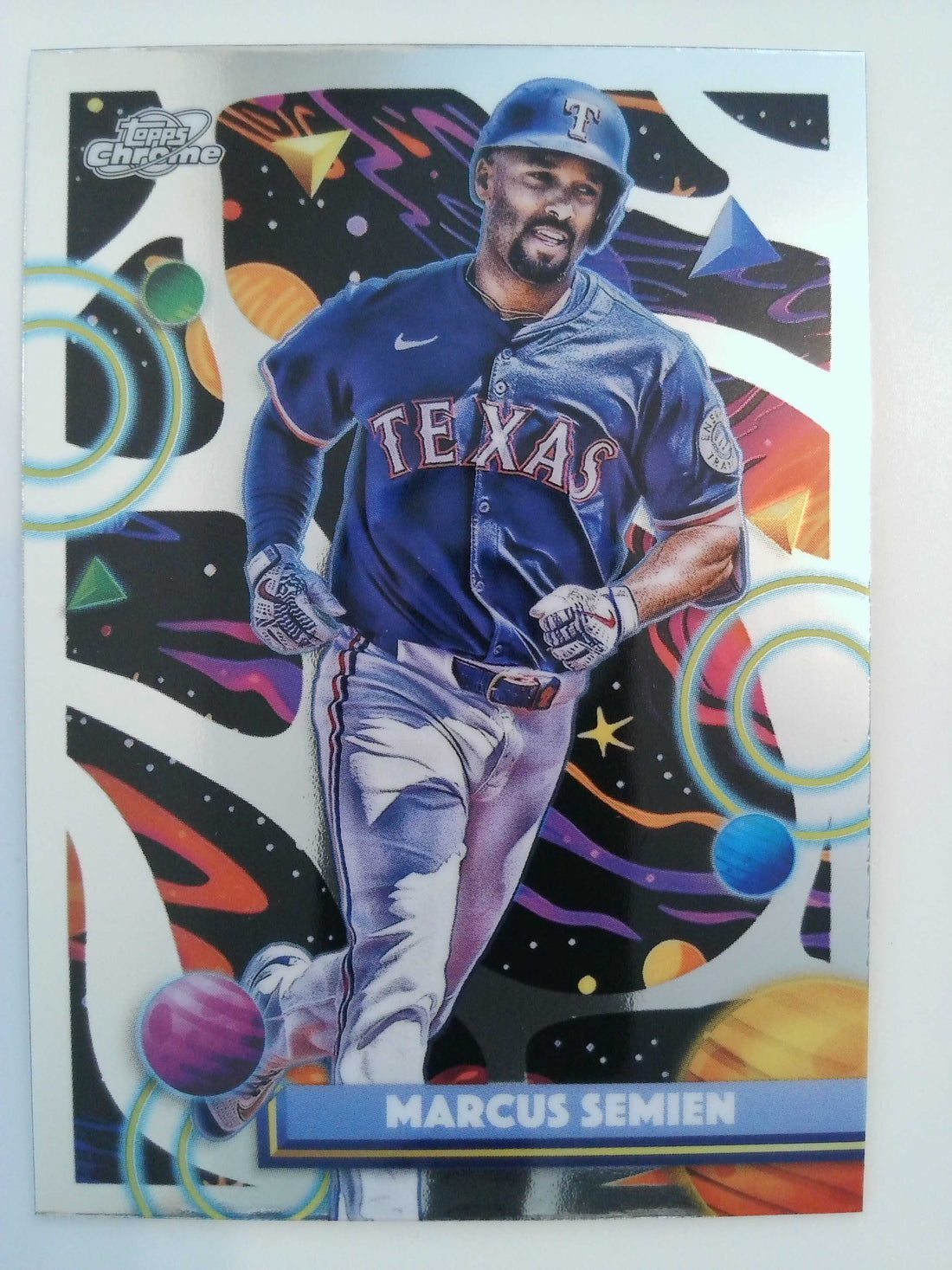 2025 Topps Chrome Cosmic Baseball Marcus Semien #70