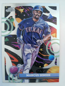 2025 Topps Chrome Cosmic Baseball Marcus Semien #70