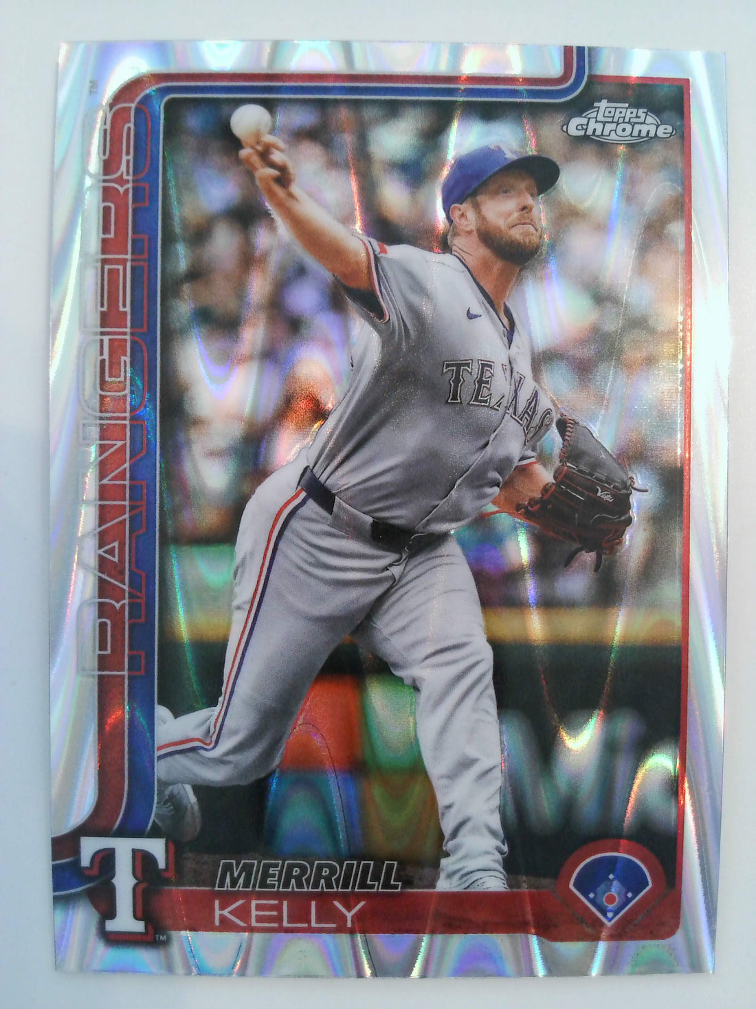 2025 Topps Chrome Update Baseball RayWave Refractor Merrill Kelly #USC162