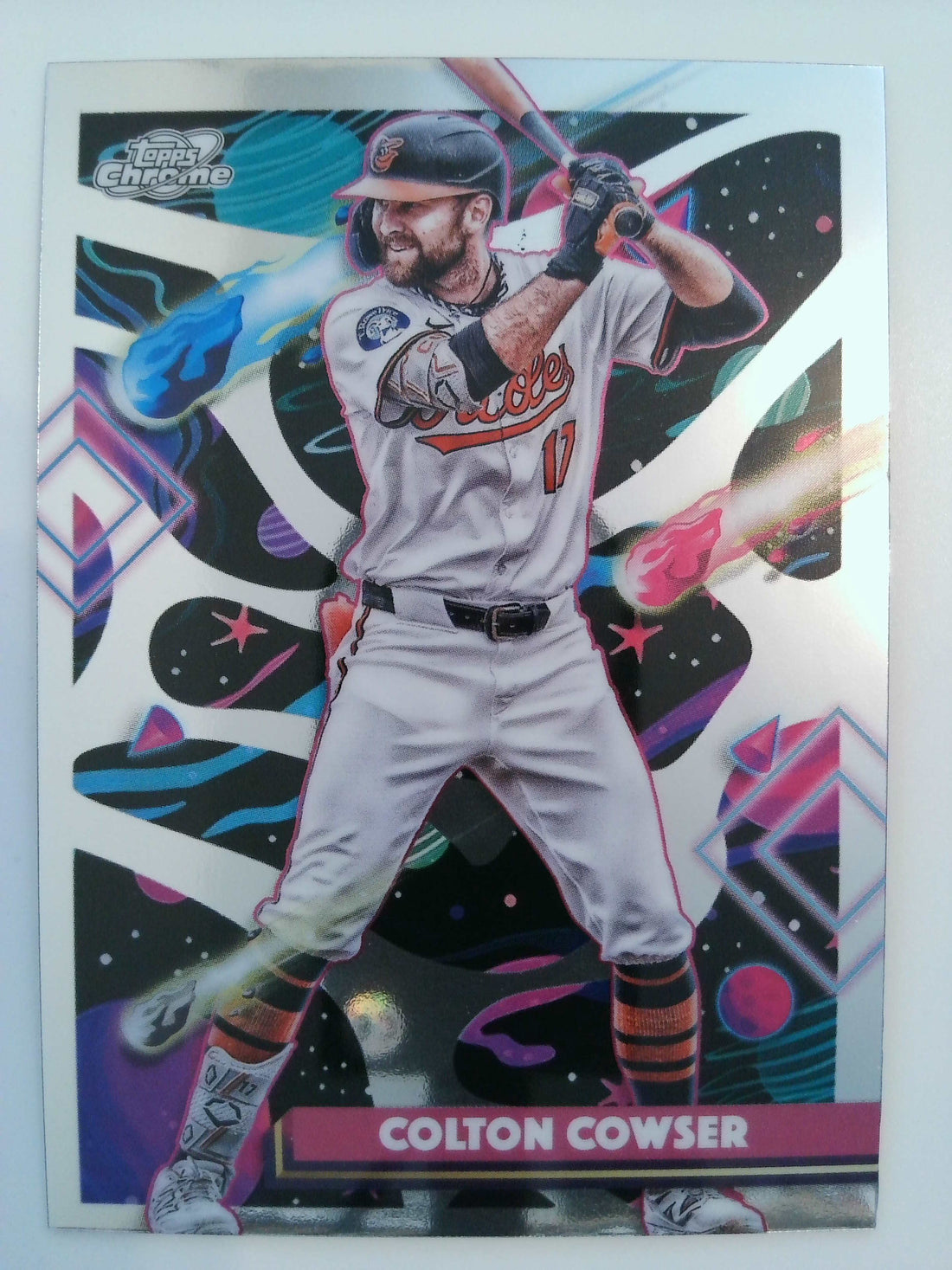 2025 Topps Chrome Cosmic Baseball Colton Cowser #3