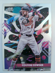 2025 Topps Chrome Cosmic Baseball Colton Cowser #3
