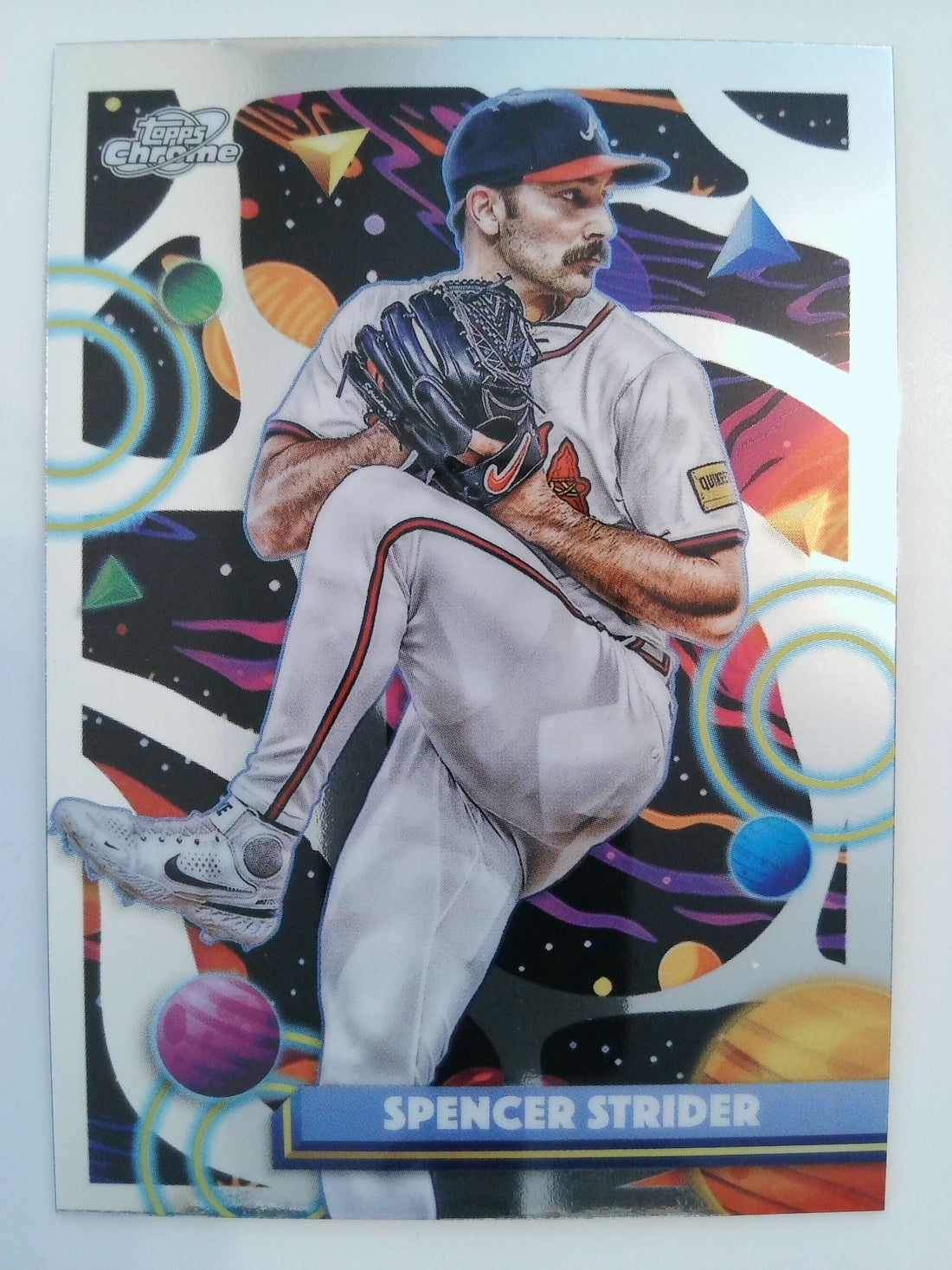 2025 Topps Chrome Cosmic Baseball Spencer Strider #105
