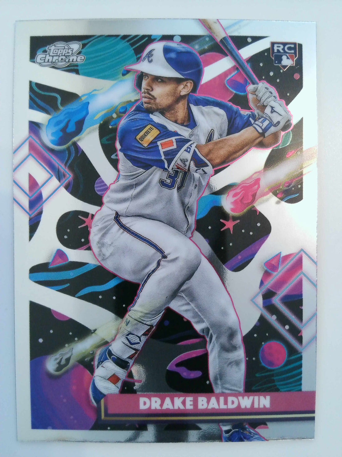 2025 Topps Chrome Cosmic Baseball Drake Baldwin #96 Rookie