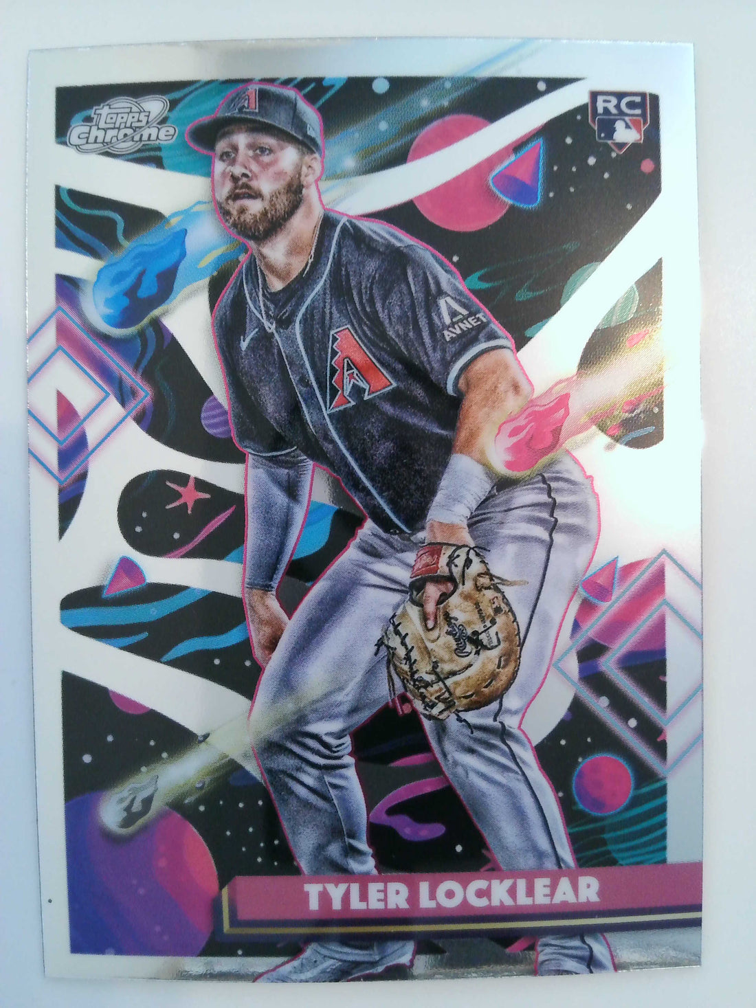 2025 Topps Chrome Cosmic Baseball Tyler Locklear #195 Rookie
