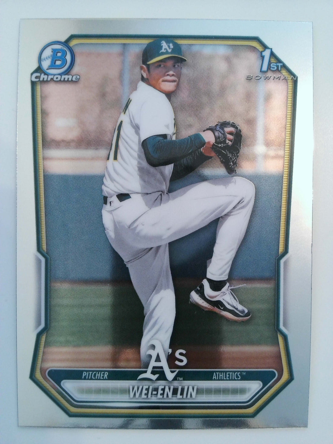 2026 Bowman Baseball Chrome Prospects Wei-En Lin #BCP-125