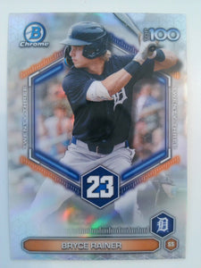 2026 Bowman Baseball Bowman Scouts' Top 100 Bryce Rainer #BTP-23