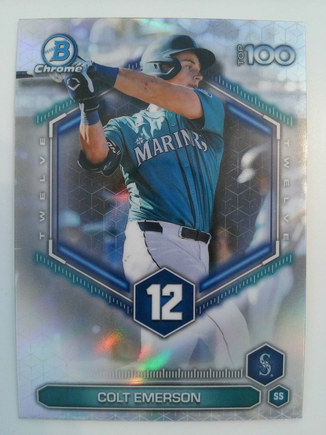 2026 Bowman Baseball Bowman Scouts' Top 100 Colt Emerson #BTP-12