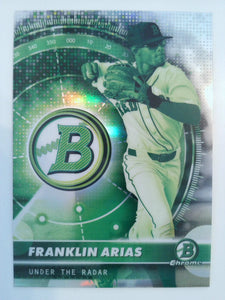 2026 Bowman Baseball Under the Radar Franklin Arias #UR-5