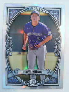 2026 Bowman Baseball Bowman Sterling Ethan Holliday #BST-11