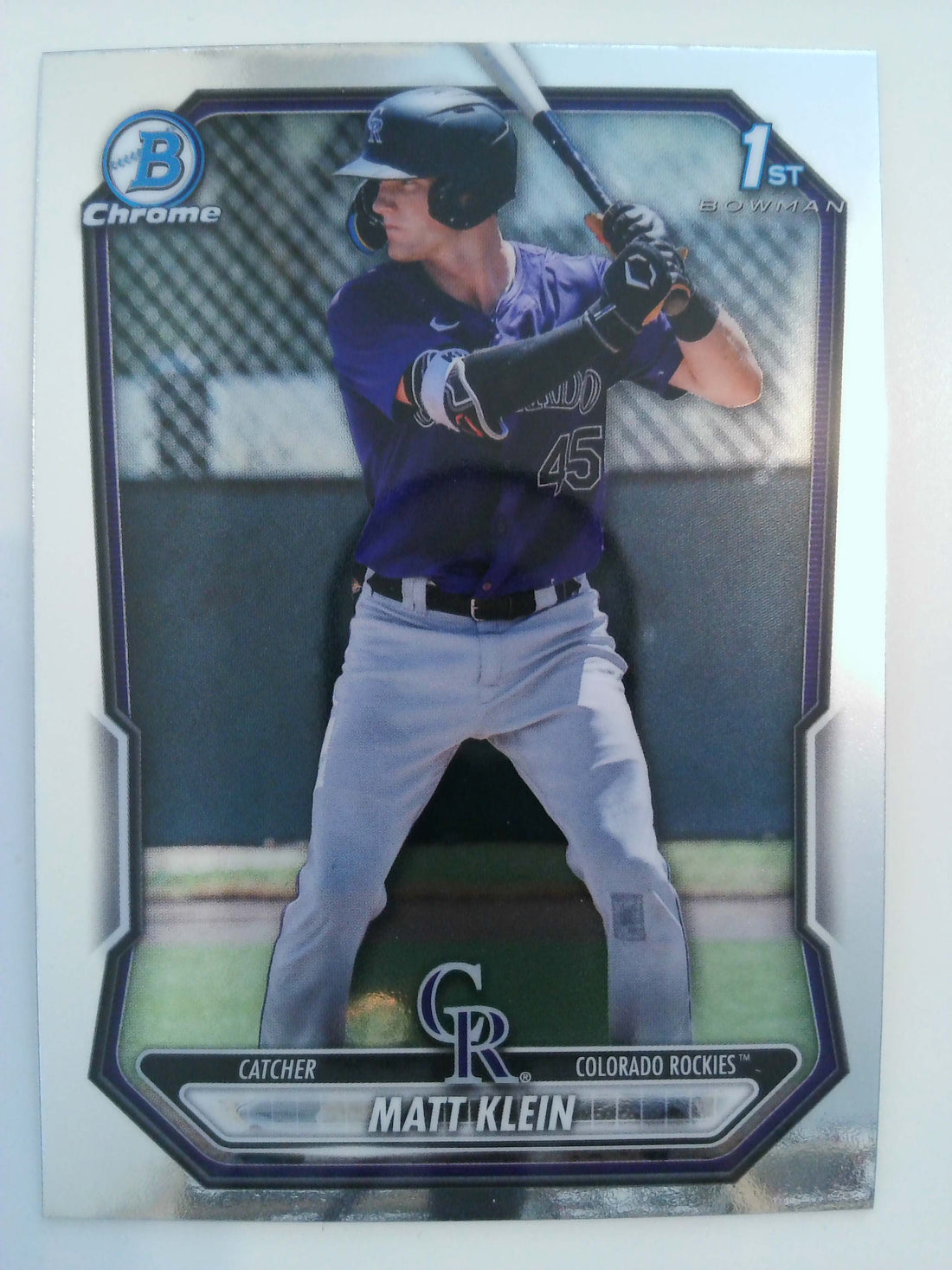 2026 Bowman Baseball Chrome Prospects Matt Klein #BCP-146