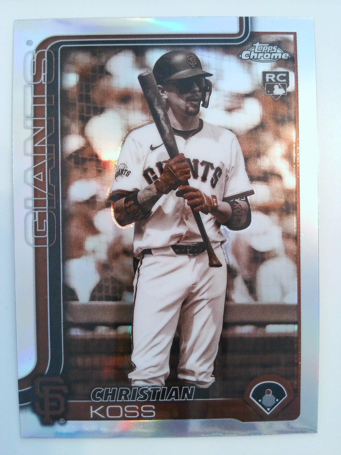 2025 Topps Chrome Update Baseball Sepia Refractors Christian Koss #USC26 Rookie