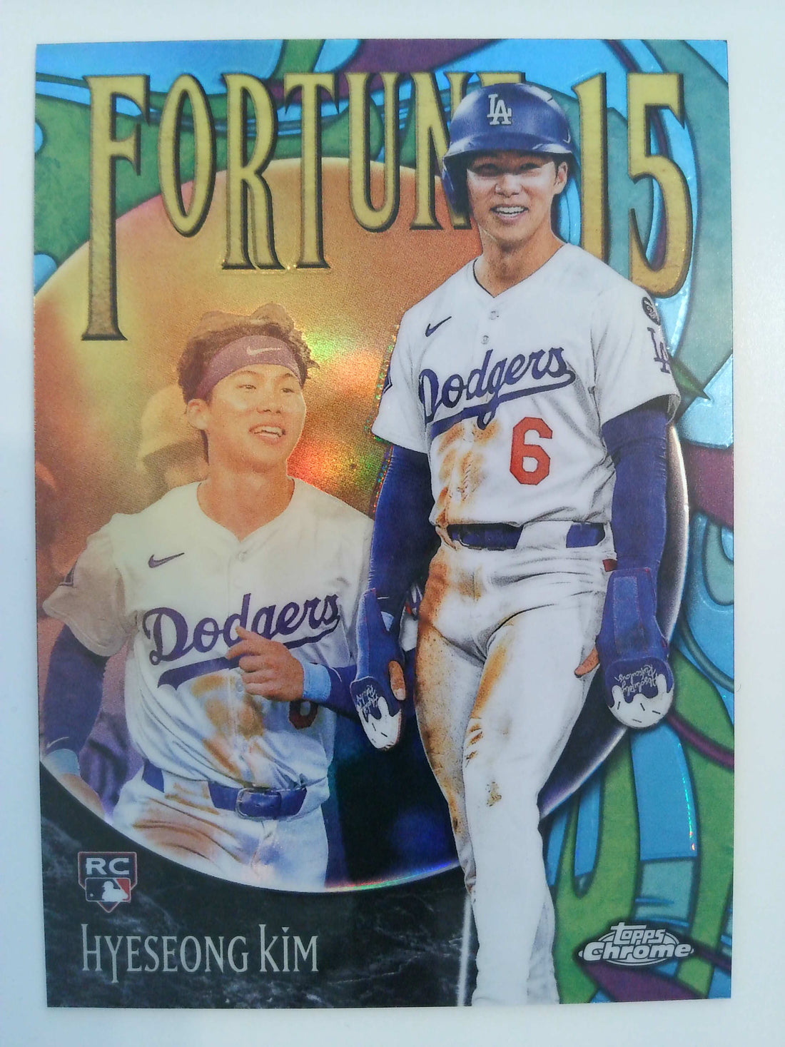 2025 Topps Chrome Update Baseball Fortune 15 Hyeseong Kim #F15-14