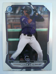 2026 Bowman Baseball Chrome Prospects Wilder Dalis #BCP-150
