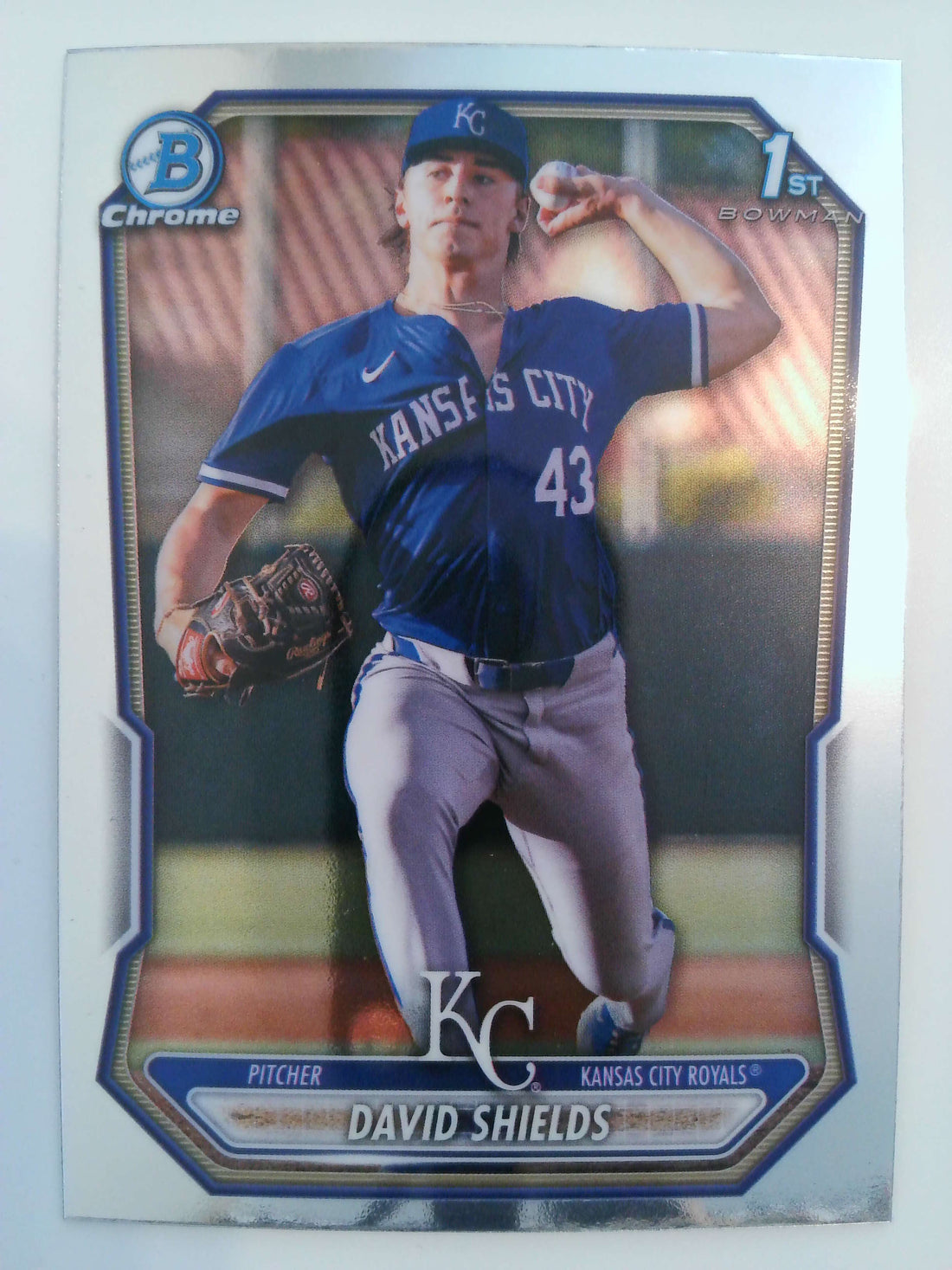 2026 Bowman Baseball Chrome Prospects David Shields #BCP-11