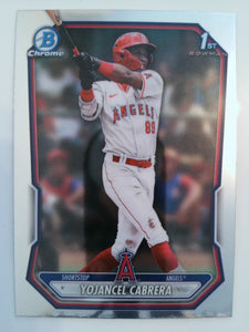 2026 Bowman Baseball Chrome Prospects Yojancel Cabrera #BCP-3