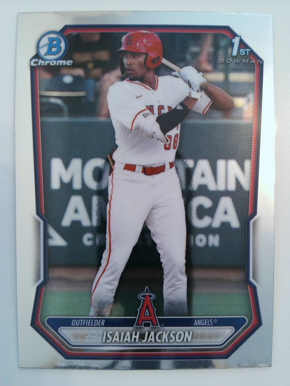 2026 Bowman Baseball Chrome Prospects Isaiah Jackson #BCP-60