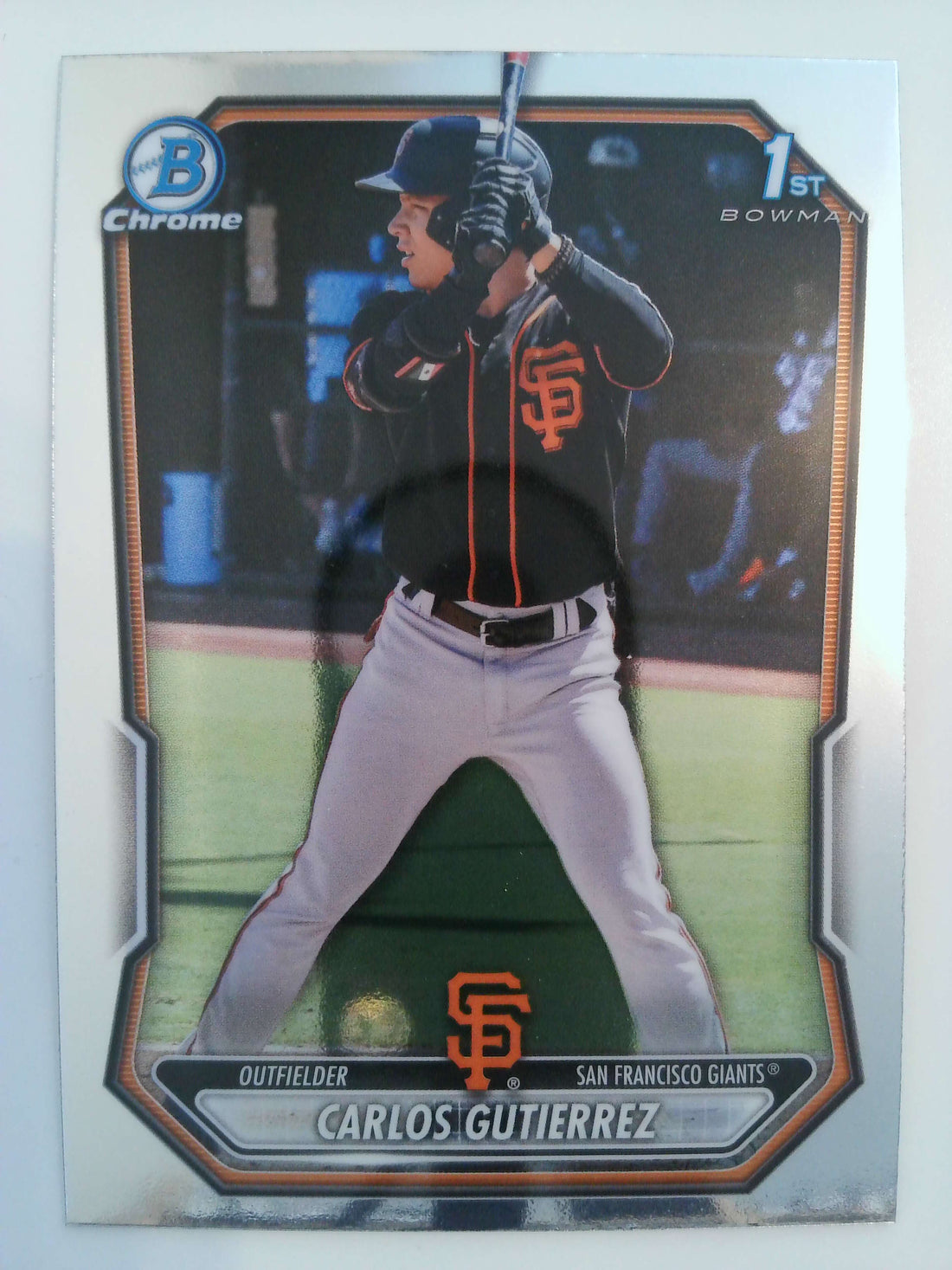 2026 Bowman Baseball Chrome Prospects Carlos Gutierrez #BCP-14