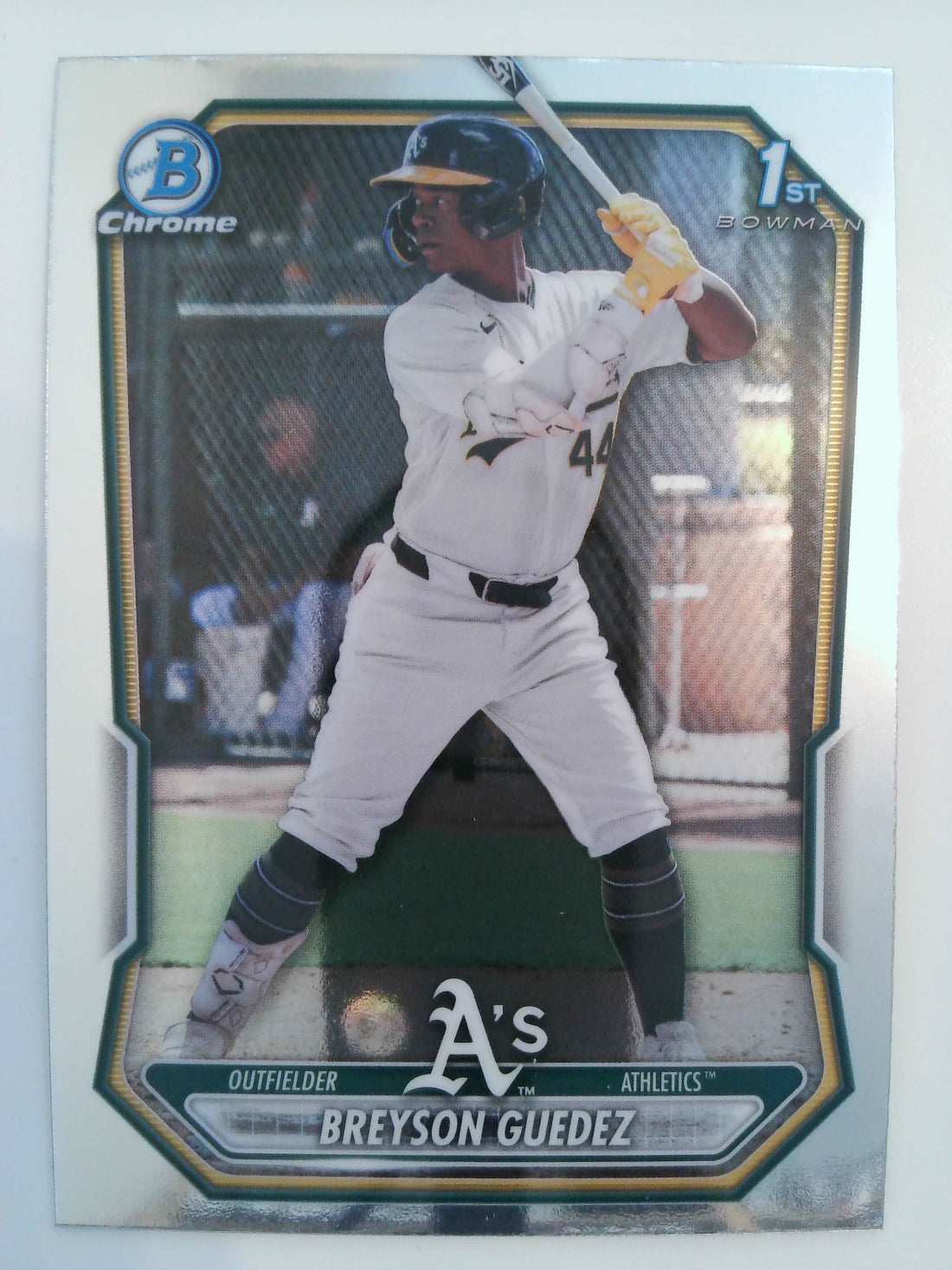 2026 Bowman Baseball Chrome Prospects Breyson Guedez #BCP-32