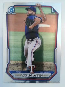 2026 Bowman Baseball Chrome Prospects David Davalillo #BCP-42