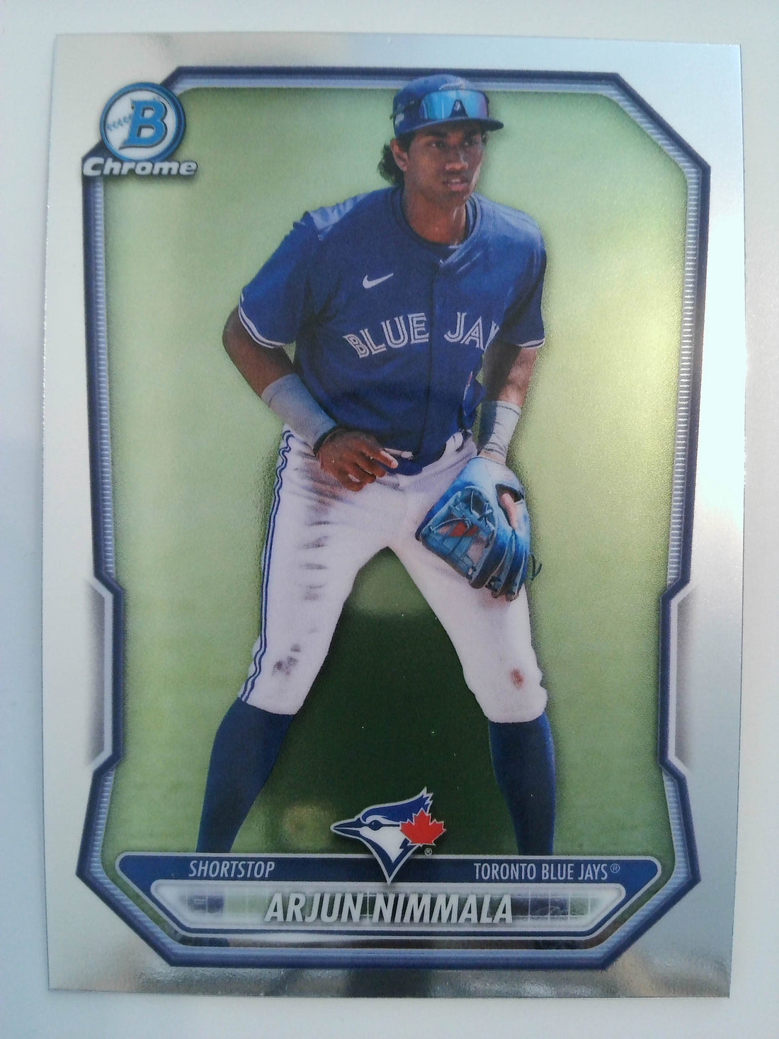 2026 Bowman Baseball Chrome Prospects Arjun Nimmala #BCP-67
