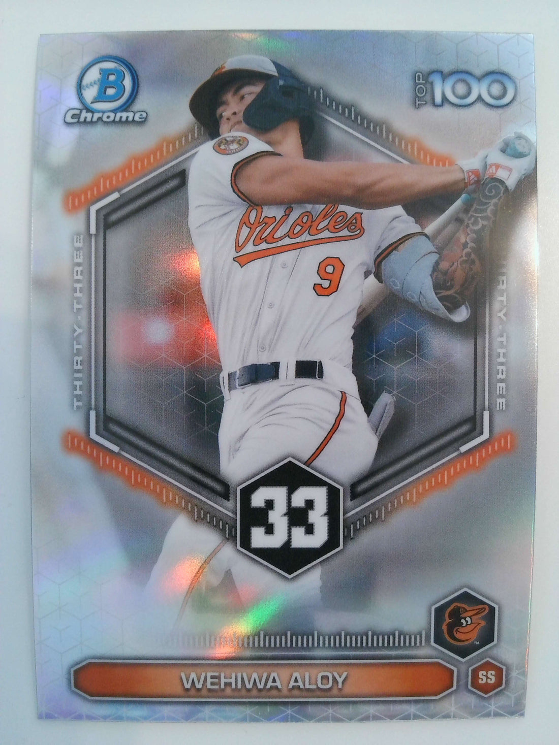 2026 Bowman Baseball Bowman Scouts' Top 100 Wehiwa Aloy #BTP-33