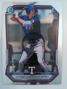 2026 Bowman Baseball Chrome Prospects Jack Wheeler #BCP-74